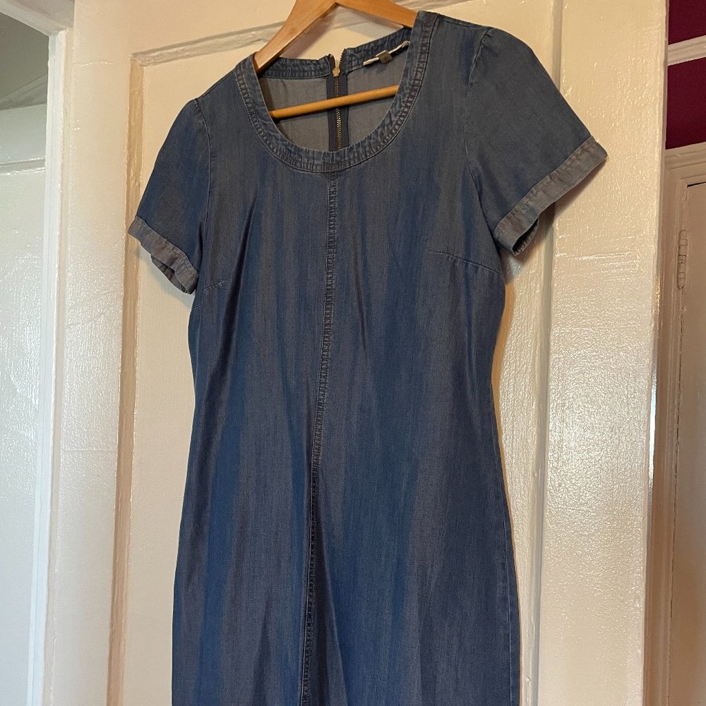 Spense Knee Length Jean Dress - Lightweight - Size 4